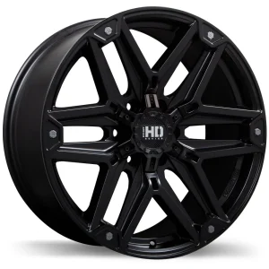 Fast HD – RECON – Black – 18″x9″ 10mm – All weather Wheels – F259-1890-83BT+10C780
